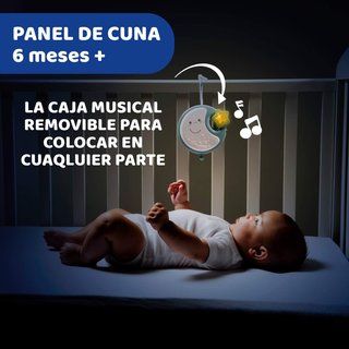 Mobile Chicco per culla con luce, musica e arcobaleno