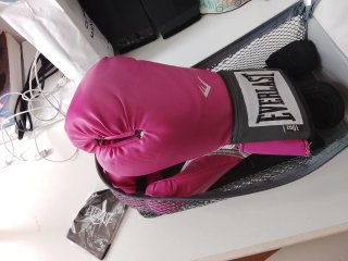 Guantes de Boxeo Everlast Fucsia 10oz