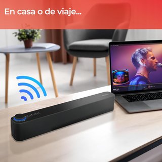 Atlantis barra sonido potente portátil bluetooth