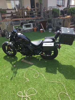 Honda Rebel 500 Negra