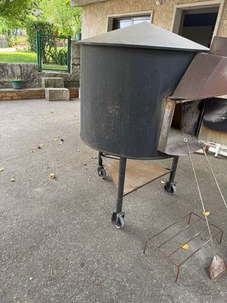 Forno portatile artigianale a legna