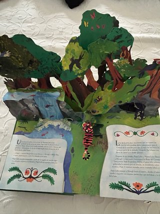El libro de la selva pop-up