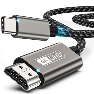 Cable USB-C a HDMI 4K compatible MacBook Galaxy