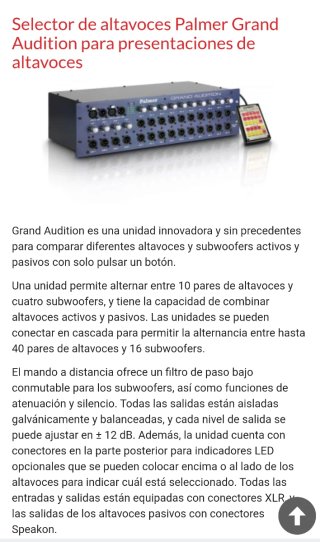 Palmer Grand Audition PAL-PGA104