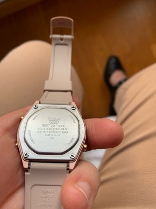 Reloj Casio LW-204-4AEF Oro Rosa