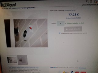 Electroimán para puertas de incendios