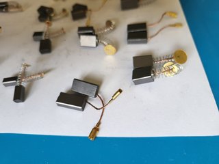 Escobillas de carbón para motor