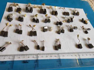 Escobillas de carbón para motor