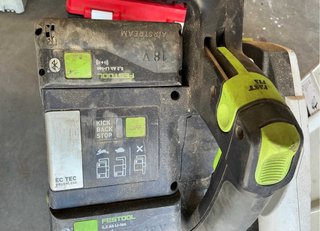 Festool TSC 55 KEB 18V + 2 baterías + Riel