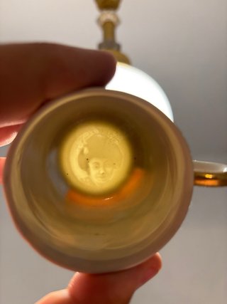 Juego de té oriental vintage porcelana