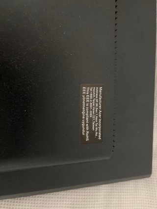 Pantalla Acer LED Negra