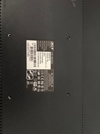 Pantalla Acer LED Negra