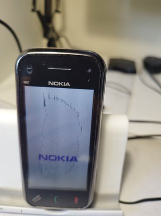 Nokia N97 Teclado QWERTY Negro