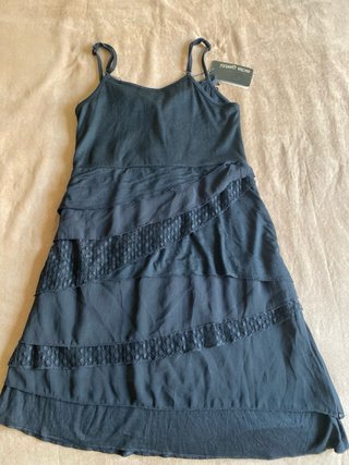 Vestido Ada Gatti Negro Talla S
