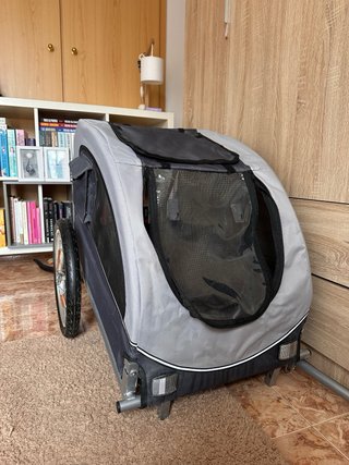 Remolque de bicicleta para perros (S-M)