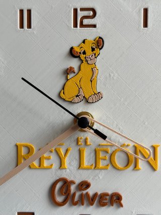 Reloj Rey León personalizado Oliver