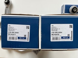 Kit Brazos Suspensión Traseros BMW E39 Meyle