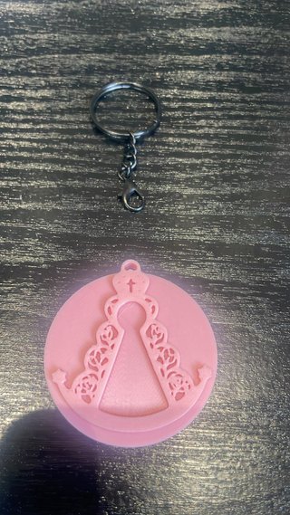 Llavero Medalla Virgen del Rocío