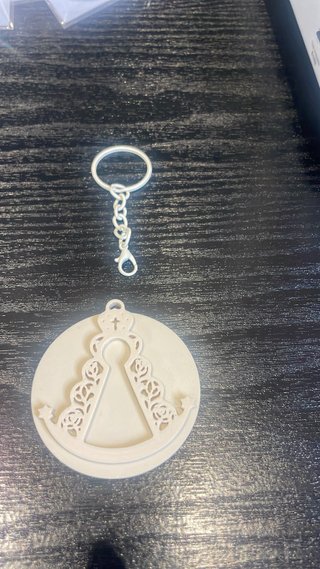 Llavero Medalla Virgen del Rocío
