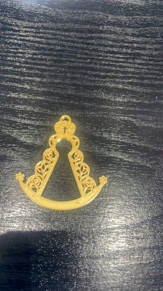 Llavero Medalla Virgen del Rocío