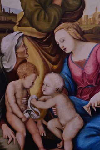Sagrada Familia de Canigiani - Pintura