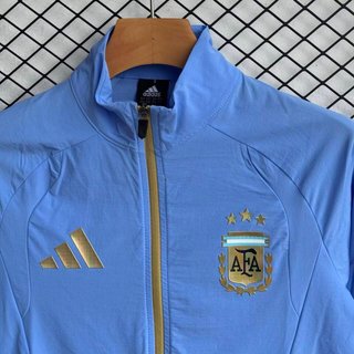 Chándal Adidas Argentina Azul y Dorado