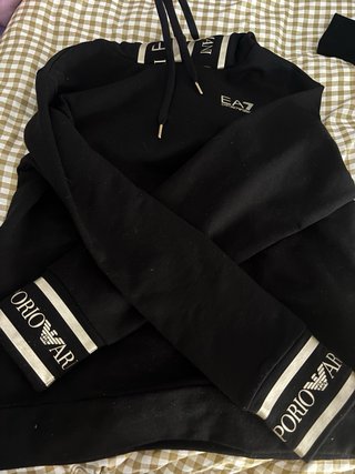 Sudadera Emporio Armani Negra