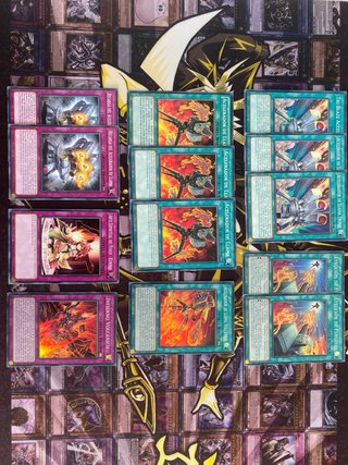 YUGIOH DECK - VOLCANIC / VOLCÁNICO