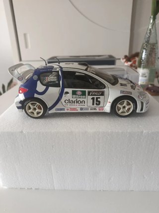 Coche Rally Peugeot 206 1/18 Solido