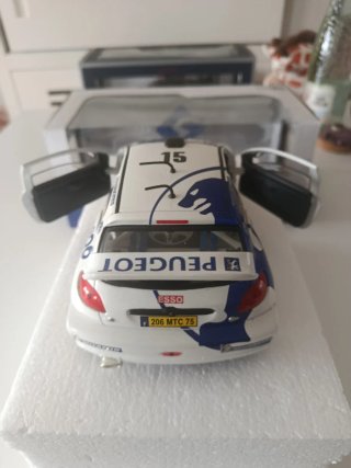Coche Rally Peugeot 206 1/18 Solido