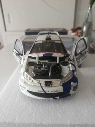 Coche Rally Peugeot 206 1/18 Solido