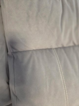 Sofá reclinable 3 plazas gris
