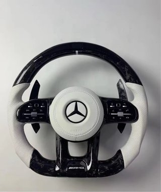 Volante AMG Carbono Blanco