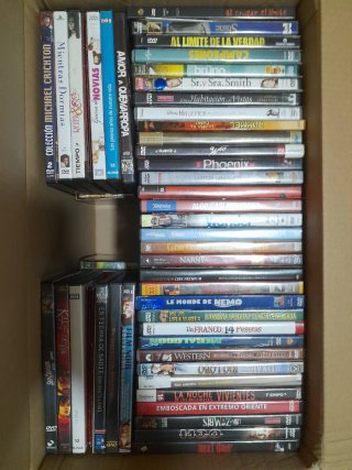 Lote de DVDs Originales Variados
