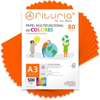 Fogli A3 80gr per stampa scolastica