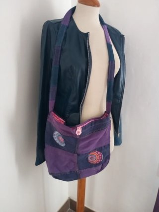 Bolso de tela patchwork