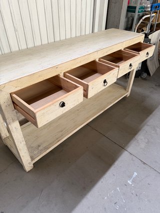 aparador de madera maciza envejecida NUEVA