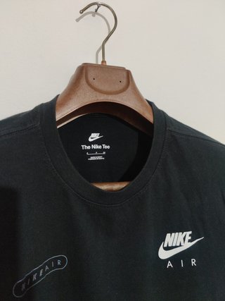 T-shirt Nike Air Uomo L Nero Logo