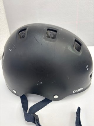 Casco Oxelo Talla M Negro
