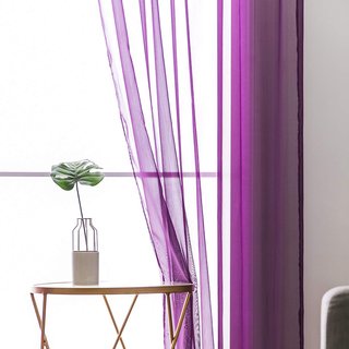 MIULEE cortinas translúcidas modernas salón