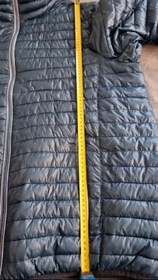 Chaqueta acolchada hombre azul