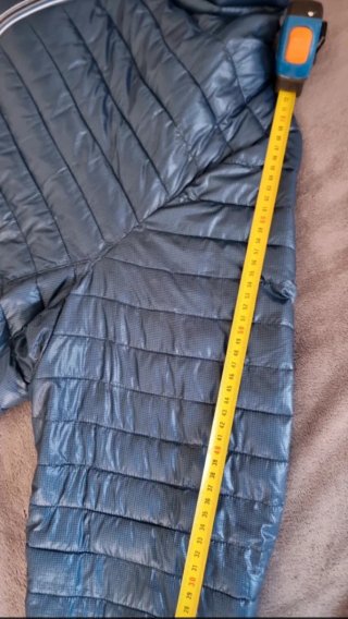 Chaqueta acolchada hombre azul