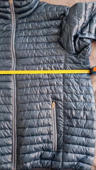 Chaqueta acolchada hombre azul