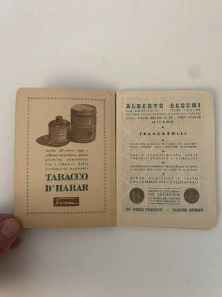 Catalogo figurine Liebig 1950
