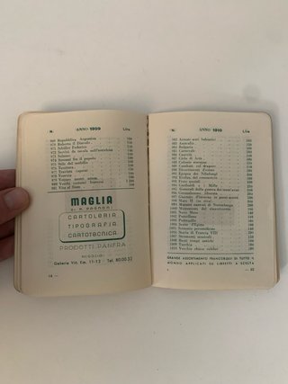 Catalogo figurine Liebig 1950