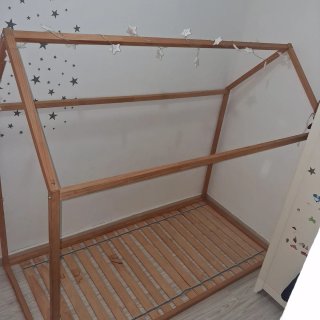 cama Montessori madera 90 Sin colchón