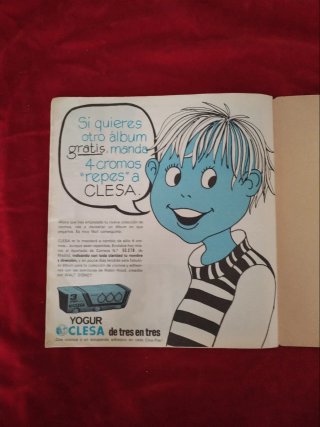 Álbum Cromos Robin Hood Clesa Años 70