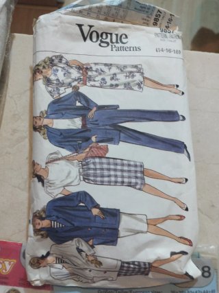 Patrones de costura Burda y Butterick