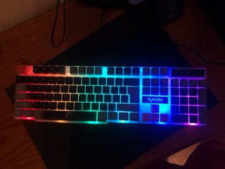 Teclado Gamer Raiju K26 RGB LED