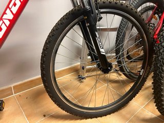 Bicicleta MTB CONOR 5200 Junior Talla XS Roja